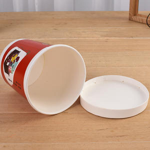 Vasos de Papel Personalizados de Xiamen para Sopa con Tapas de Papel/PP/PET, Duraderos para Sopa, Comida, Avena, Papillas, Ramen, Leche, Comida para Llevar - Product Image 3