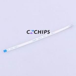 KH-FFC-V0.5-6P-100MM FFC Cable (Flexible Flat Cable) P=0.5mm Connector 6P 0.5mm 0.3mm Reverse - Product Image 1