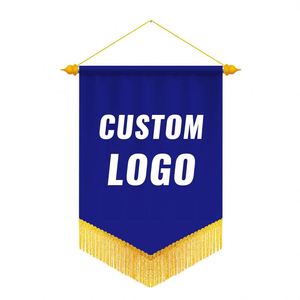 Drapeau personnalisé en polyester pour club sportif, fanion de football sur mesure, drapeau d'échange d'amitié d'équipe - Product Image 5