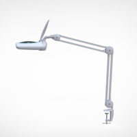 OEM ODM Clamp Magnifying Lamp with Led Lighting for Beauty Salon and Nail Salon Equipment Clip Magnifier Light on Loupe