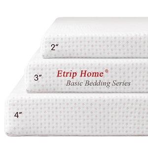 120x200 <span class=keywords><strong>140x200</strong></span> 160x200 80x200 10Cm Uk King Size Extra spesso <span class=keywords><strong>letto</strong></span> matrimoniale 4 pollici Gel Memory Foam Topper materasso in bambù in una scatola - Product Image 1