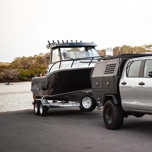 Nouveau bateau <span class=keywords><strong>de</strong></span> pêche en aluminium <span class=keywords><strong>de</strong></span> qualité marine <span class=keywords><strong>de</strong></span> 6,25 m (21 pieds) avec <span class=keywords><strong>moteur</strong></span> hors-bord et <span class=keywords><strong>remorque</strong></span> avec cabine <span class=keywords><strong>moteur</strong></span> - Product Image 4