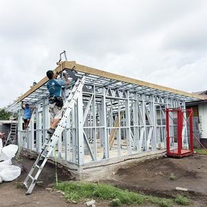 Комплект для быстрой установки легких стальных конструкций домов и вилл на островах, не требующий строительных отходов - Product Image 2