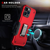 Coque de téléphone pour Realme 10 9 Pro 5G C35 C30 C25 armure robuste Protection complète couverture arrière béquille PC dur pour OPPO A58 Reno8T