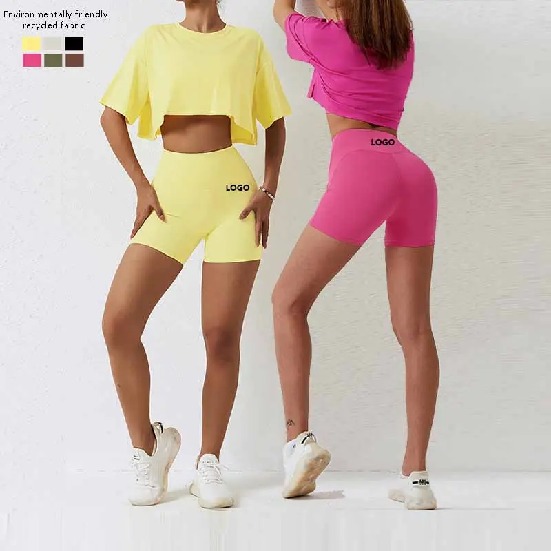 Nude Feel Yoga Shorts Fitness Frauen Soft Butt Lift Kompression Solid Sportswear Workout Kleidung High Waist Biker Shorts Versorgung