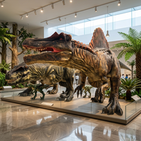 Projet de dinosaures animatroniques : Spinosaurus grandeur nature pour parcs d'aventure, musées de dinosaures et attractions commerciales