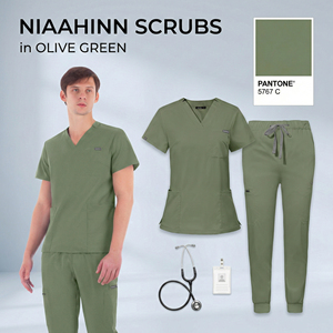 Uniforme Médico VIAOLI para <span class=keywords><strong>Hombre</strong></span>, Conjunto de <span class=keywords><strong>Pantalones</strong></span> Jogger Modernos, Tela Suave y Elástica de Poliéster, Rayón y Spandex, Ropa de Trabajo Médica, Personalizable OEM - Product Image 2