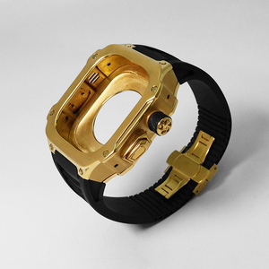 Caja de Reloj de Aleación de Titanio de 49 mm con Correa de Fluororubber, Incluye Tornillos de <span class=keywords><strong>Estrella</strong></span> de Cinco Puntas, Funda Protectora para Reloj - Product Image 4