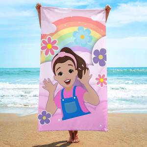 Toalla de Baño de Microfibra de Alta Calidad al por Mayor, Toalla Tipo Manta Rachels de Secado Rápido, Antiarena, para Natación, Viajes de Verano y Playa - Product Image 2