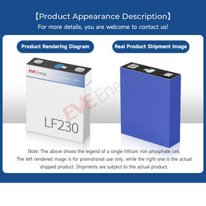 Eve Lf304 LiFePO4バッテリー304ah 3.2Vリチウム電池エネルギー貯蔵システム充電式バッテリー - Product Image 6