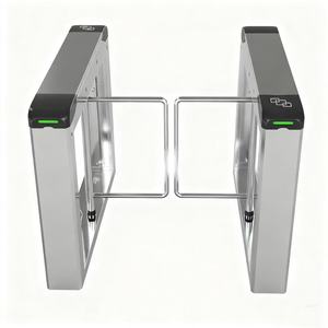 Torniquete Inteligente de Acero Inoxidable 304 con Reconocimiento Facial, Tarjeta IC, Anti-Embestida, Operación Bidireccional para Gimnasios y Supermercados - Product Image 2
