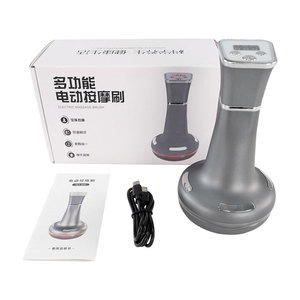 Cepillo de Masaje Eléctrico Recargable por USB, Gris, Terapia Corporal Completa, Herramienta Gua Sha - Product Image 1
