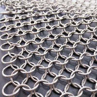 Collier ras de cou en mailles de cotte de mailles en acier inoxydable argenté personnalisé pour collier
