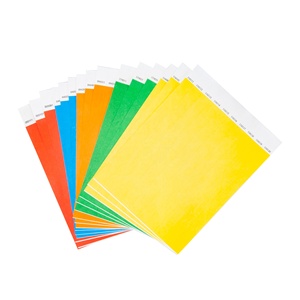 Bracelets Tyvek multicolores 19x250mm, jetables, résistants aux déchirures, pour identification en bar, boîte de nuit, fête, 1000 pièces/paquet - Product Image 2