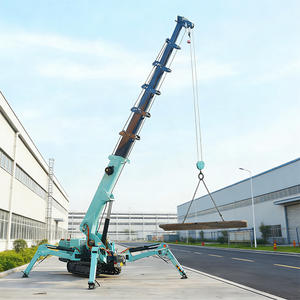 שלט רחוק לעגורן עכביש - כושר הרמה 4 טון, מונע בדיזל, גובה הרמה 13 מטר, מערכת הידראולית מלאה לבנייה במקומות צרים - Product Image 5