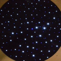 Éclairage à fibre optique LED Tapis sensoriel avec lumières à fibre optique LED
