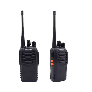 En çok satan BAOFENG 888S UHF radyo 400-470 BF-888S Walkie Talkie ham FM verici ile kulaklık