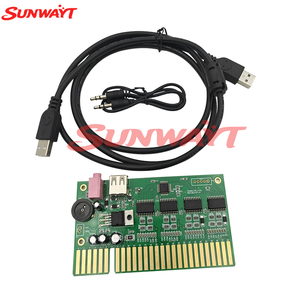 อะแดปเตอร์การ์ด USB จากพีซีเป็น JAMMA พร้อมเครื่องขยายเสียง บอร์ดแปลง USB Jamma บอร์ดควบคุม USB จากพีซีเป็น JAMMA สำหรับเกมหยอดเหรียญ - Product Image 6