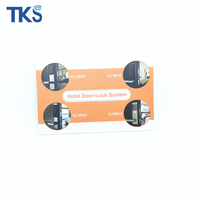 Carte-clé VCard Visionline |   Carte de contrôle d'accès VIP pour hôtel 4k Classic 1K S50 Ultralight (0,46 mm) avec bande magnétique