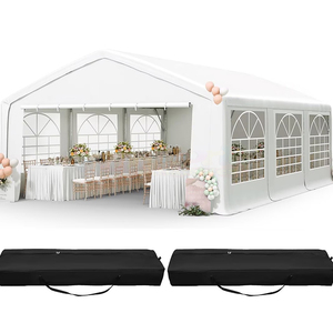 Carpas Grandes de Aluminio y Vidrio con Paredes de PVC de Una Sola Capa para Eventos al Aire Libre, Bodas, Fiestas, Ferias Comerciales para 100, 500, 1000 Personas - Product Image 5