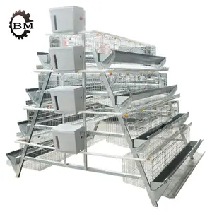 A frame cages for chicken broilers and baby chicks