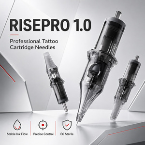 Sunrise RISEPRO 1.0 RM M1 <span class=keywords><strong>Magnum</strong></span> Aiguilles de cartouche de tatouage jetables 20 pièces/boîte Cartouches d'aiguilles à membrane stérile OEM - Product Image 1