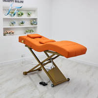 Table de massage électrique professionnelle réglable en hauteur, lit de beauté inclinable, mobilier de salon pour soins du visage et spa