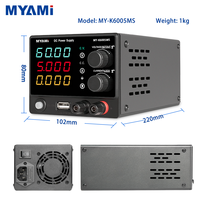 Nouvel arrivage MYAMi 60V5A 30V5A 30V10A 300W Alimentation CC de laboratoire variable avec affichage numérique réglable et léger pour la réparation mobile