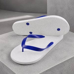 Ciabatte Antiscivolo Fustellate con Suola Sottile, Stampa Sabbia, Infradito da Spiaggia con Cinturino Superiore, Estive Personalizzate in PVC e EVA da Uomo - Product Image 2