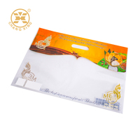 Sac en plastique avec fermeture éclair et fenêtre transparente Sac debout en PET/PE pour l'emballage des fruits et légumes avec poignée