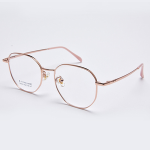 Gafas ópticas con marco de titanio personalizadas, diseño asiático, buena venta - Product Image 3