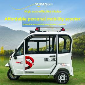 รถ<span class=keywords><strong>สามล้อ</strong></span><span class=keywords><strong>ไฟฟ้า</strong></span>แบบมีหลังคาขนาดเล็กสำหรับใช้ในครัวเรือน รุ่นใหม่มาตรฐานแห่งชาติ สามารถ<span class=keywords><strong>จดทะเบียน</strong></span><span class=keywords><strong>ได้</strong></span> เหมาะสำหรับผู้สูงอายุ วิ่ง<span class=keywords><strong>ได้</strong></span>ระยะทาง 50-70 กม. 3 ล้อ - Product Image 5