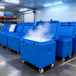 Glacière isotherme commerciale 330L pour vin, en LLDPE+PU rotomoulé, écologique, étanche, moderne, portable et robuste - Product Image 1