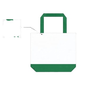 Sac fourre-tout à bandoulière en toile de coton à rayures écologiques personnalisé pour femmes, idéal pour le shopping – Personnalisation urgente disponible - Product Image 2