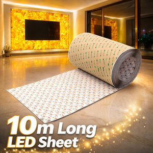 Feuille de rétroéclairage LED flexible de haute qualité, 10 m/rouleau, 240 mm de large, nouveau design, feuille LED en pierre - Product Image 1