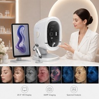 Analyseur de peau professionnel certifié CE 36MP, machine d'analyse de la peau du visage par IA, équipement d'imagerie multi-spectrale