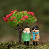 Nouvelle arrivée mignon amoureux décor à la maison Microlandschaft Figurine petits ornements Mini poupée de dessin animé