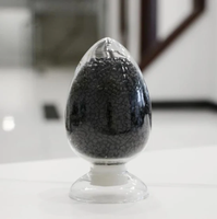 Granulés de polypropylène (PP) de qualité moulage par injection noir fournis en usine Matières premières PP recyclées Particules de plastique PP