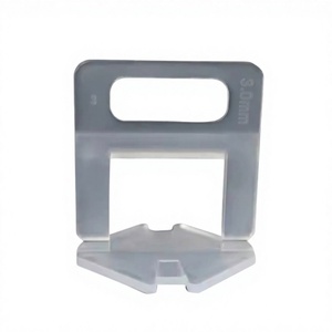 <b>Tile</b> <b>Leveling</b> Clip 1 - 3.0mm Transparent PP Plastic Self-Adhesive Reusable Minimalist Design for <b>Tile</b> Installation - Product Image 1