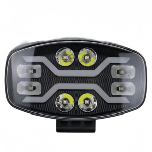 อะไหล่ตกแต่งไฟรถบรรทุกคุณภาพสูง ไฟสปอร์ตไลท์ LED ขนาด 9 นิ้ว และไฟ Retrofit แบบ Universal สำหรับรถบรรทุกทุกประเภท - Product Image 1