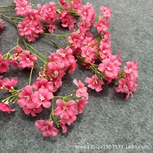 Qiye <b>Artificial</b> <b>Flowers</b> 3 Pronged Daphne Odora Silk <b>Flower</b> Wedding Decoration Blue Purple White Color <b>For</b> Floral <b>Arrangement</b> - Product Image 5