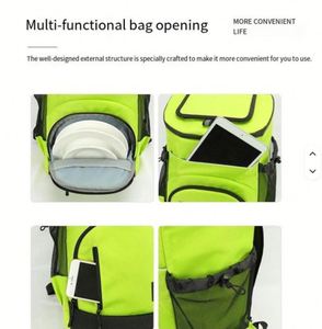 Sac isotherme d'extérieur 33L personnalisé, nouveau style, double bandoulière, étanche, léger, en polyester thermique avec fermeture éclair – Offre spéciale - Product Image 5
