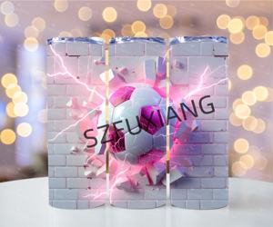 Tumbler in Acciaio Inox da 20oz con Grafica 'Viva La Mexico' per Tifosi di Calcio Nord Americani, USA, CAN, MEX - Product Image 6