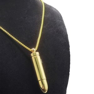 YPM bala <span class=keywords><strong>de</strong></span> oro colgante collar vibrador punto G clítoris Metal salto huevo bala mágica 10 función Collar <span class=keywords><strong>de</strong></span> <span class=keywords><strong>plata</strong></span> vibrador - Product Image 3