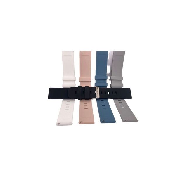 Quick Release Silicone Smartwatch Bands in Sizes 18mm 20mm 22mm 24mm Smart Watch Straps-Ref SBR40