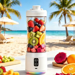 Licuadora Portátil para Frutas y Verduras, Licuadora Eléctrica de Bajo Consumo para Hacer Jugos al Aire Libre y en Campamentos - Product Image 3