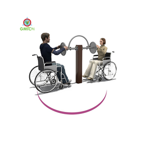 Elliptique de <span class=keywords><strong>fitness</strong></span> extérieur inclusif pour personnes à mobilité réduite – Équipement d'exercice adaptatif, durable et portable pour un jeu actif et accessible - Product Image 1