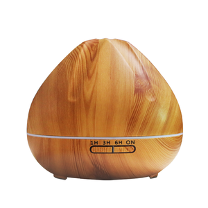 OEM Luxury Custom Home Appliance Cool Mist Portable Electric Aromatherapy Wood Grain Aroma Essential Oil Diffuser With Led Light - Product Image 1