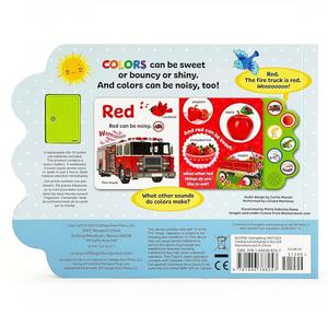 หนังสือเสียงแบบสั่งทำพิเศษสำหรับเด็ก พร้อมชิปเสียงบันทึกได้ หนังสือพูดได้แบบอินเทอร์แอคทีฟสำหรับเด็กเรียนรู้ ปกแข็ง - Product Image 4