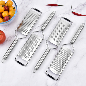 Stainless Steel Cheese Grater 7 Piece <b>Set</b> Multi Function Slicer Shredder For Kitchen Use - Product Image 2
